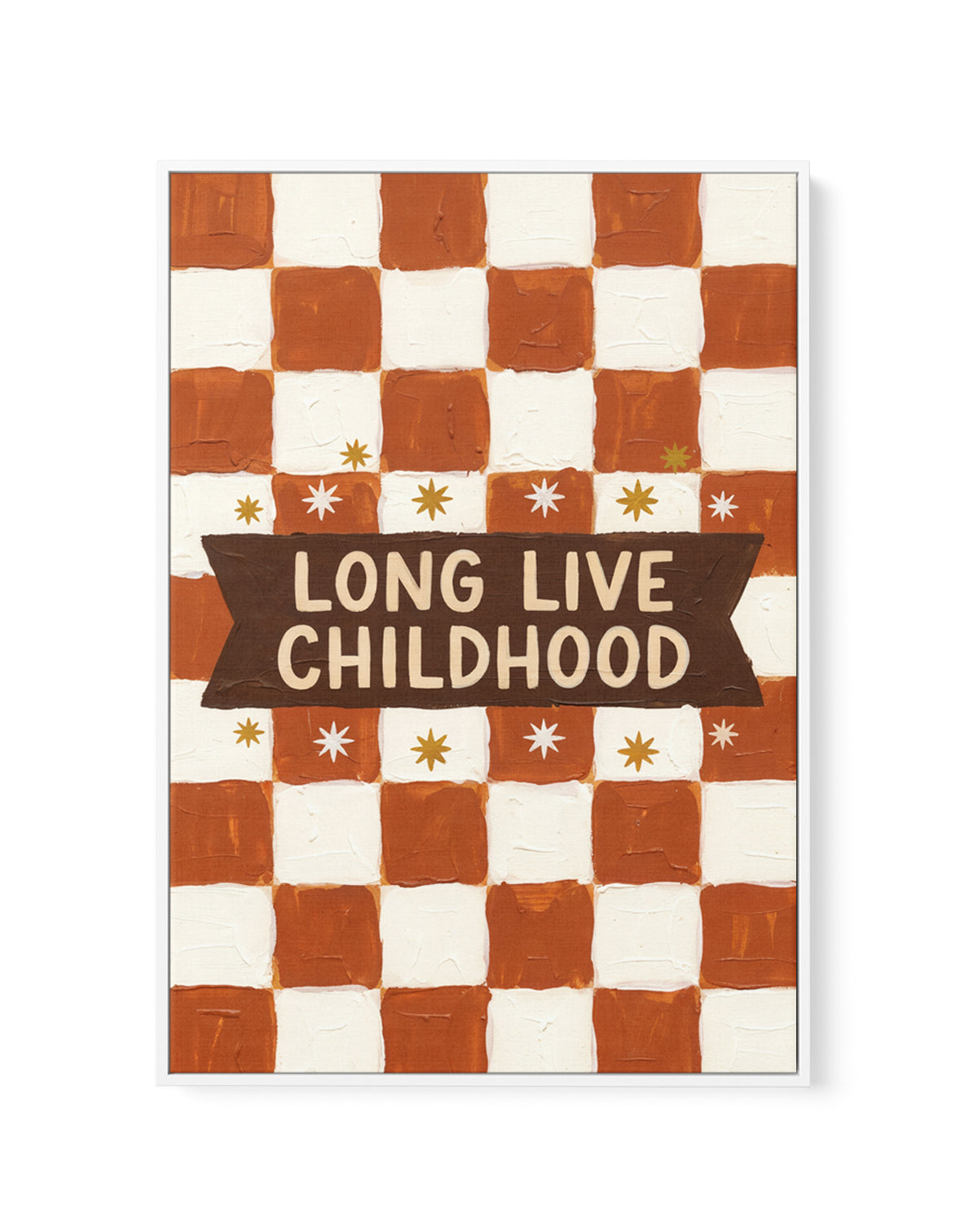 Long Live Childhood | Framed Canvas Art Print