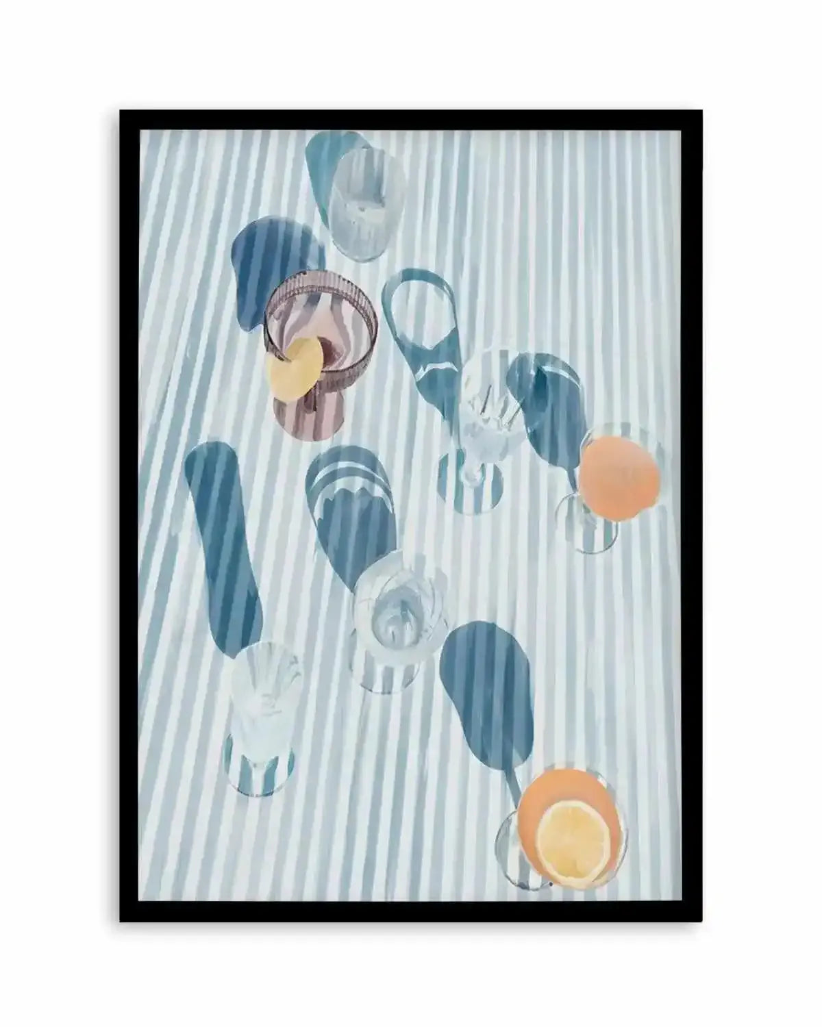 Long Lunch Art Print from Olive et Oriel where you can shop wallpaper and artworks online