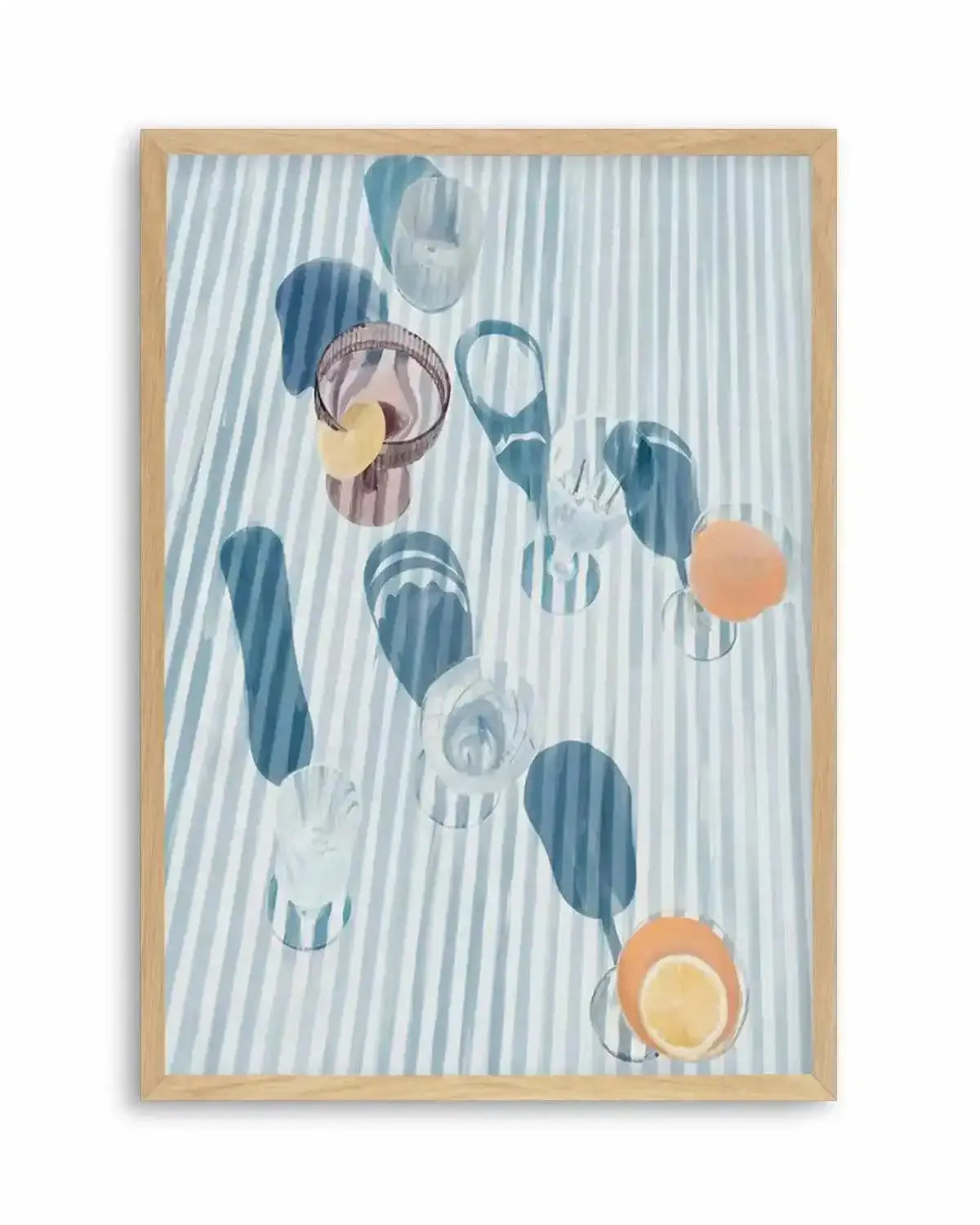 Long Lunch Art Print from Olive et Oriel where you can shop wallpaper and artworks online