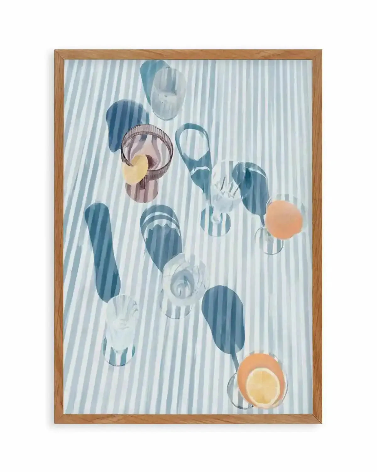 Long Lunch Art Print from Olive et Oriel where you can shop wallpaper and artworks online