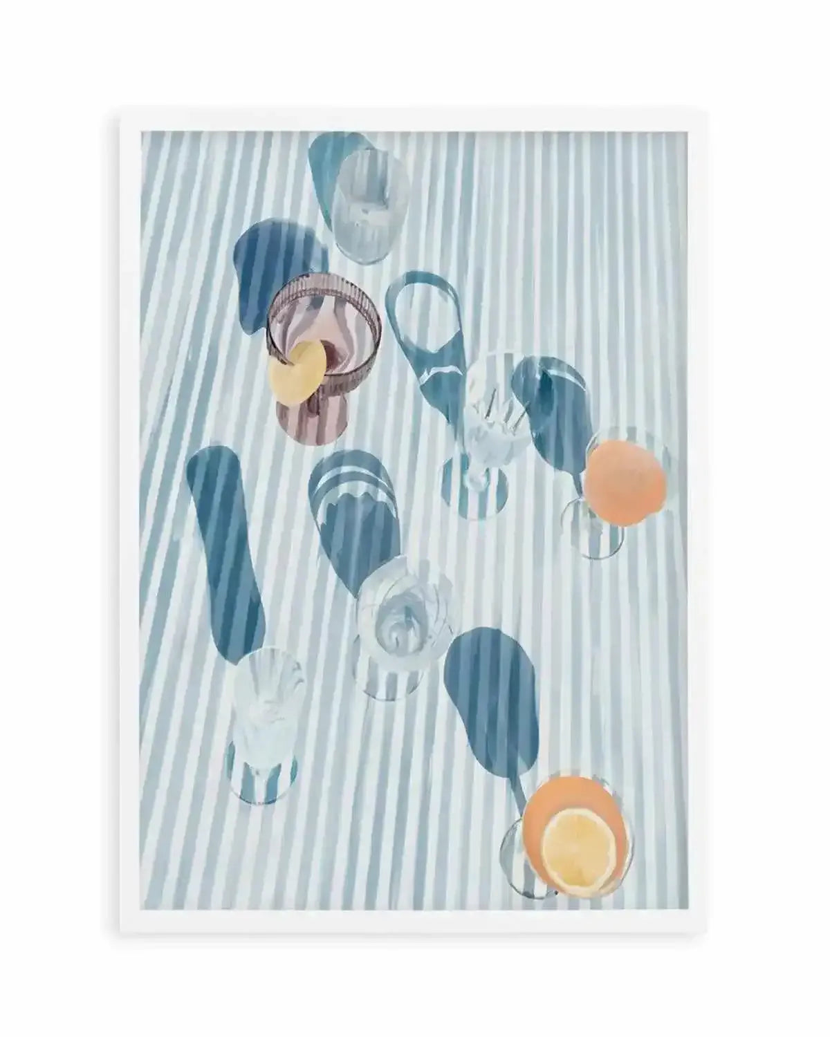 Long Lunch Art Print from Olive et Oriel where you can shop wallpaper and artworks online