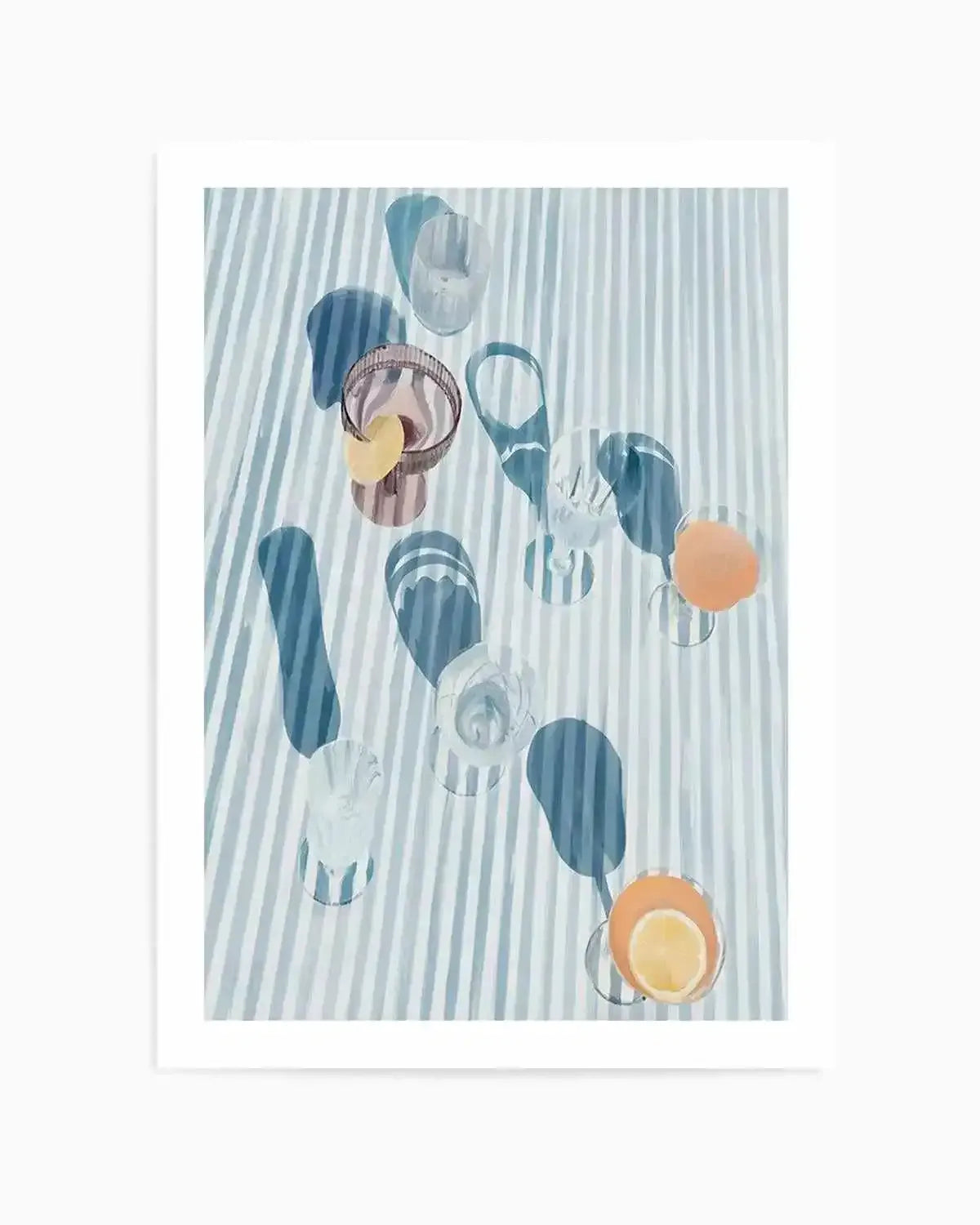 Long Lunch Art Print from Olive et Oriel where you can shop wallpaper and artworks online