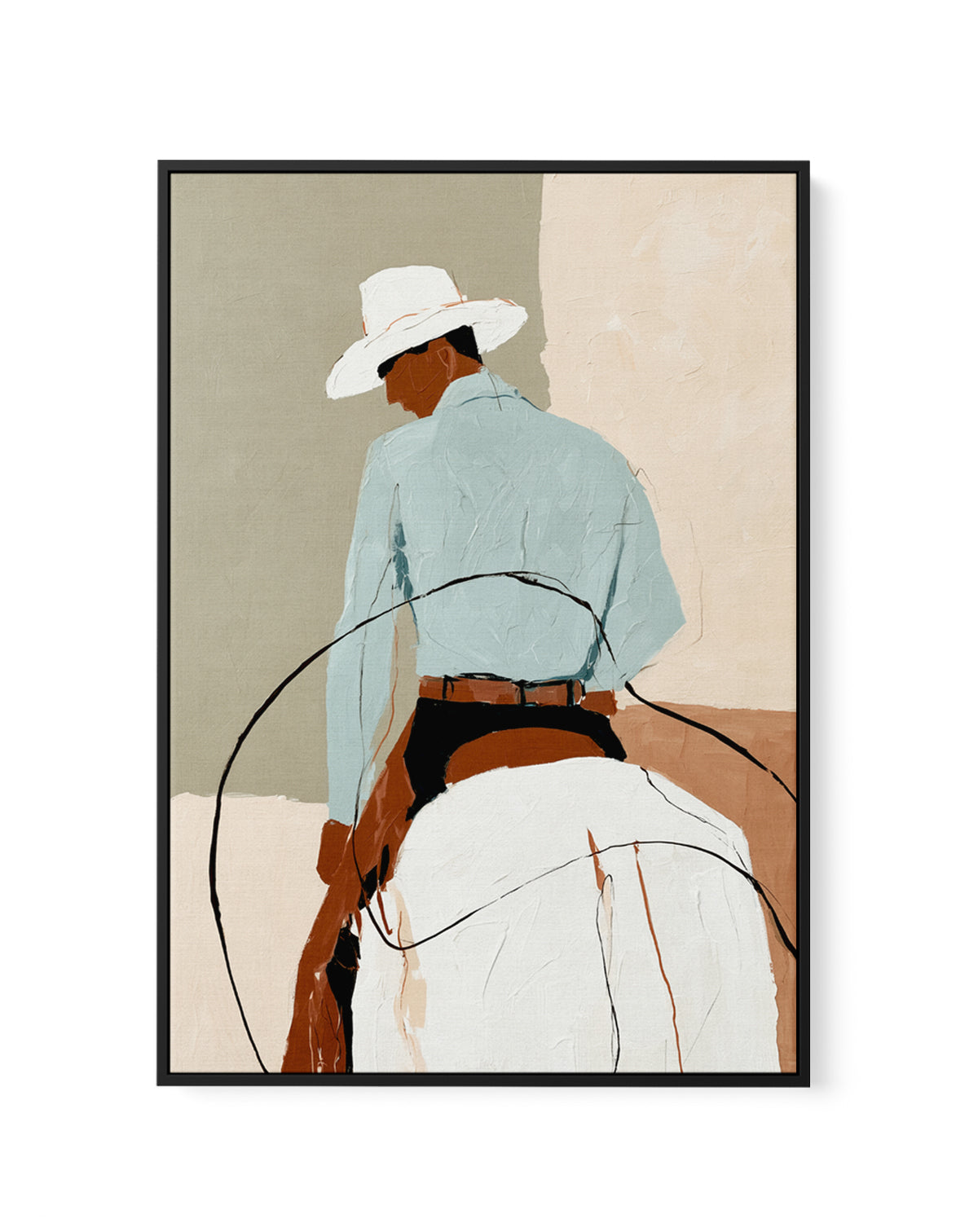 Long Ride Home | Framed Canvas Art Print