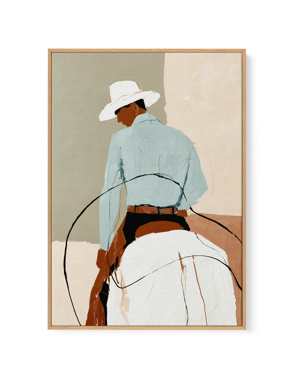 Long Ride Home | Framed Canvas Art Print