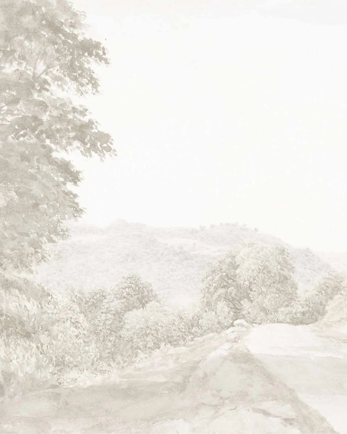 Long Road Home Wallpaper Mural from Olive et Oriel where you can shop wallpaper and artworks online