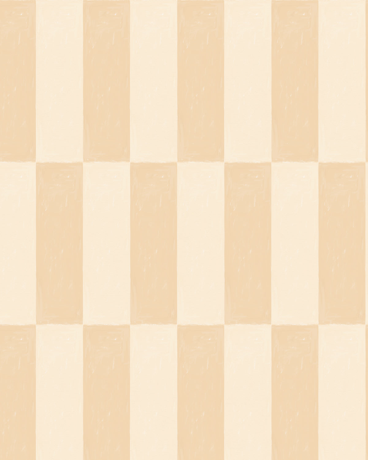 Long Check in Orange Commercial Vinyl Wallpaper