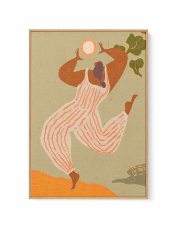 Look to the Sun by Arty Guava | Framed Canvas Art Print from Olive et Oriel where you can shop wallpaper and artworks online