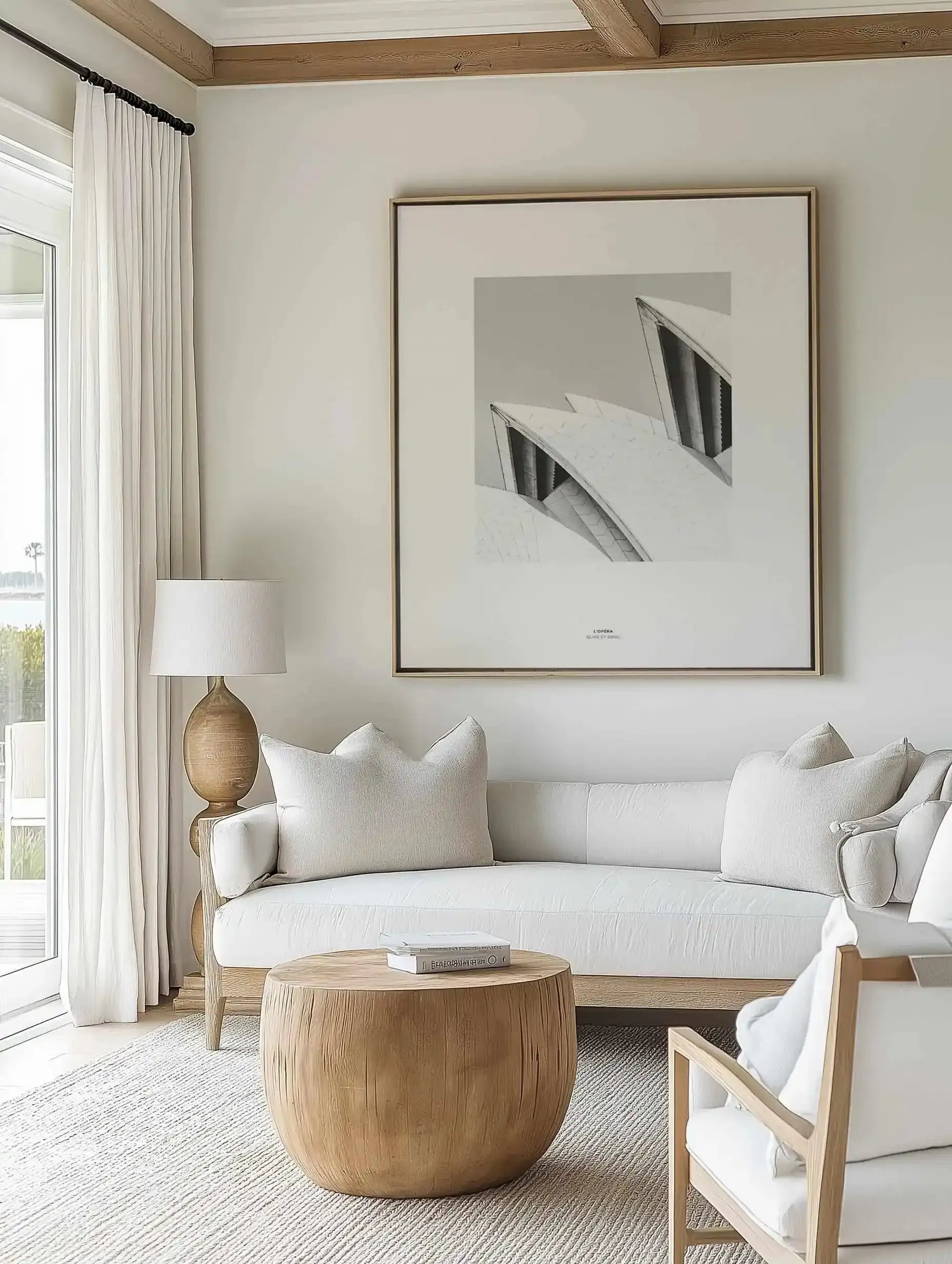 L'Opera House | Sydney Harbour | Framed Canvas Art Print from Olive et Oriel where you can shop wallpaper and artworks online