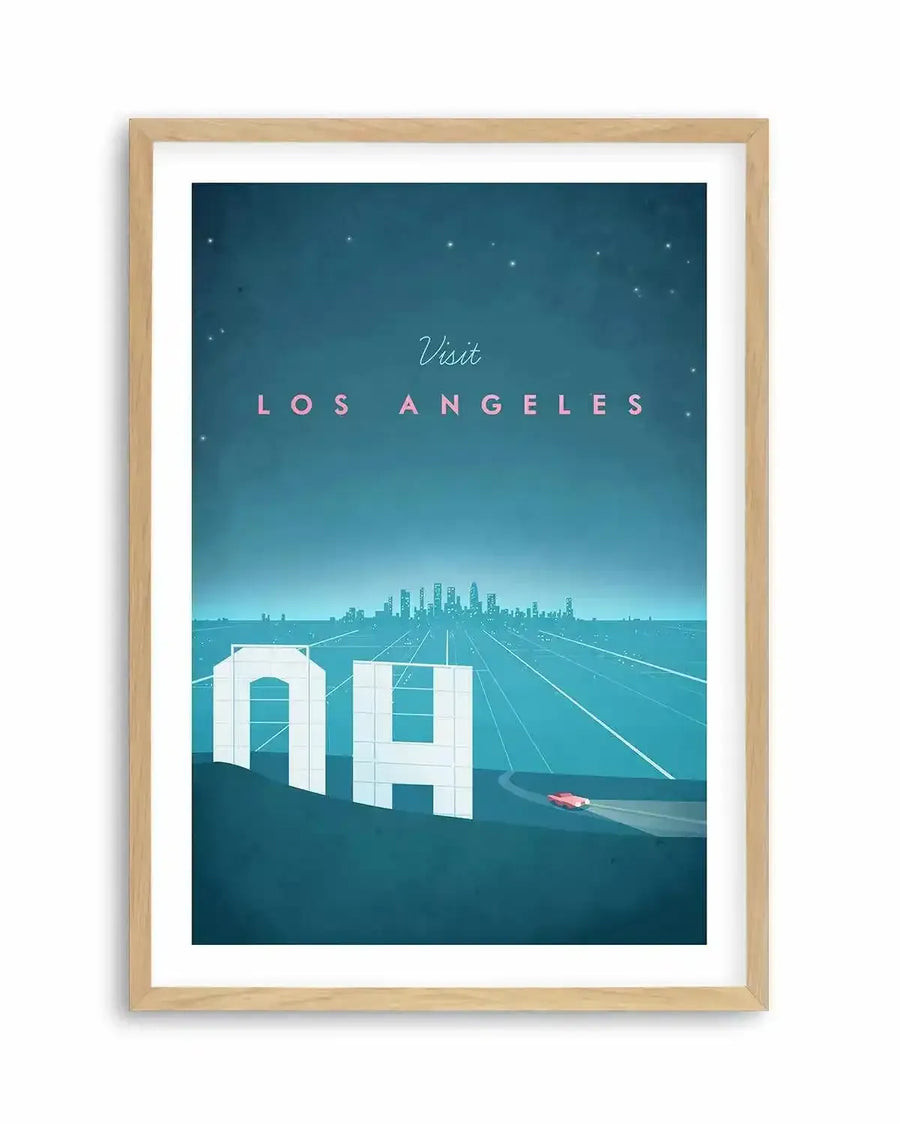 Los Angeles by Henry Rivers Art Print from Olive et Oriel where you can shop wallpaper and artworks online