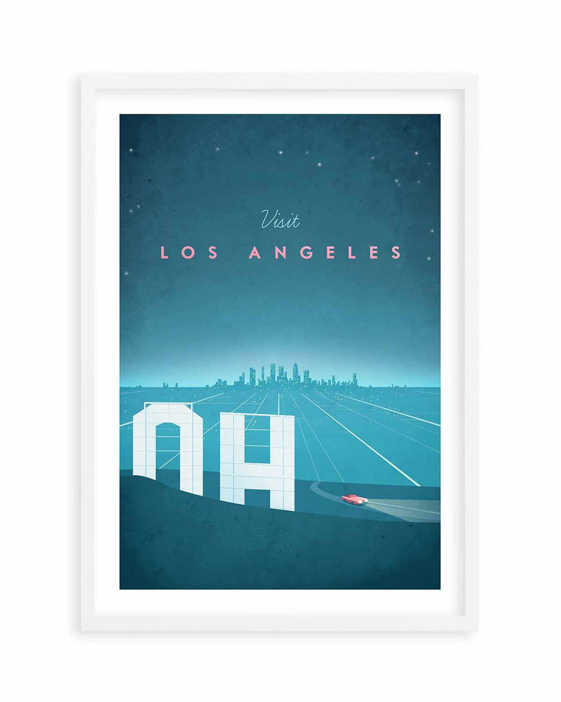 Los Angeles by Henry Rivers Art Print