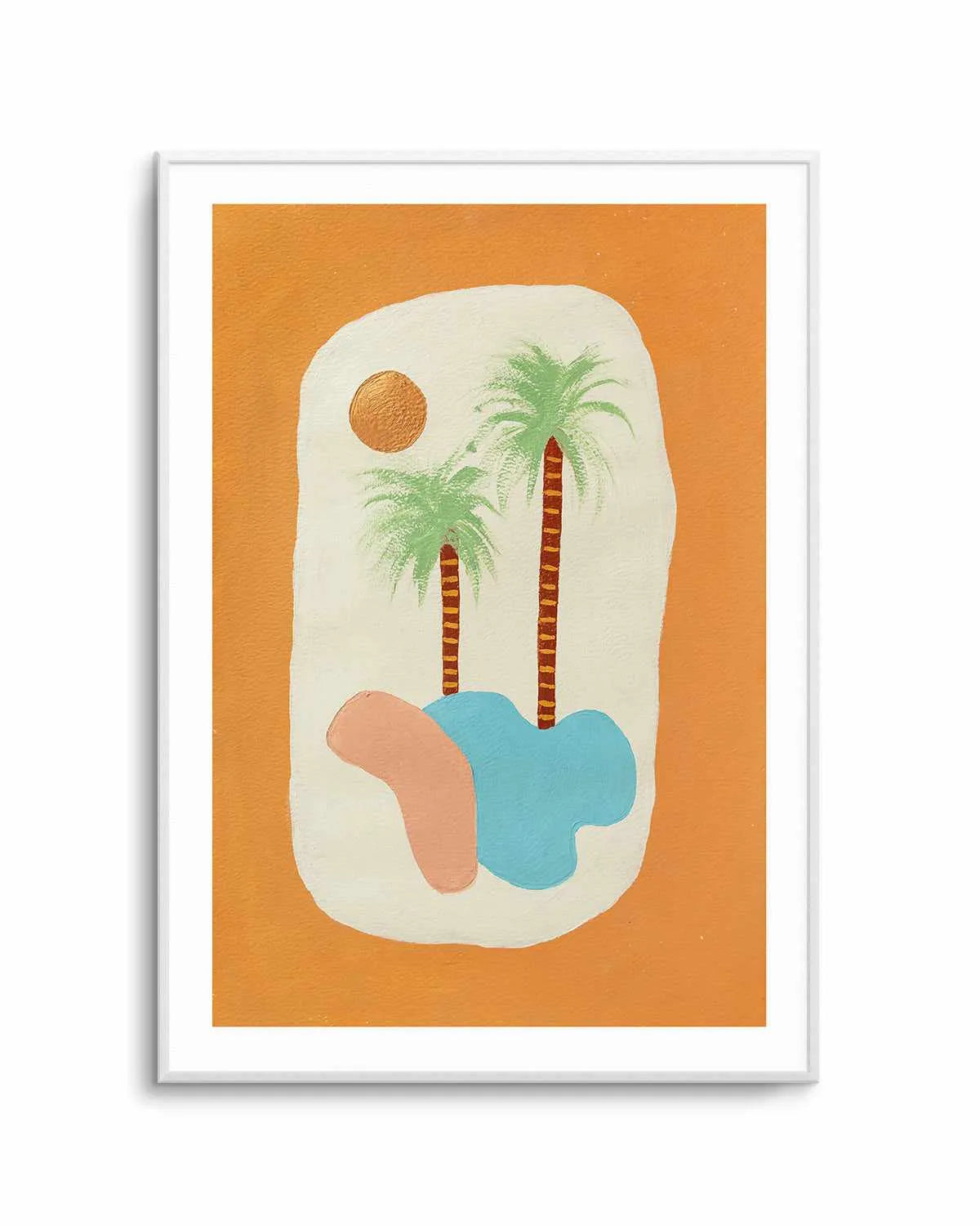 Los Palmas by Britney Turner Art Print from Olive et Oriel where you can shop wallpaper and artworks online