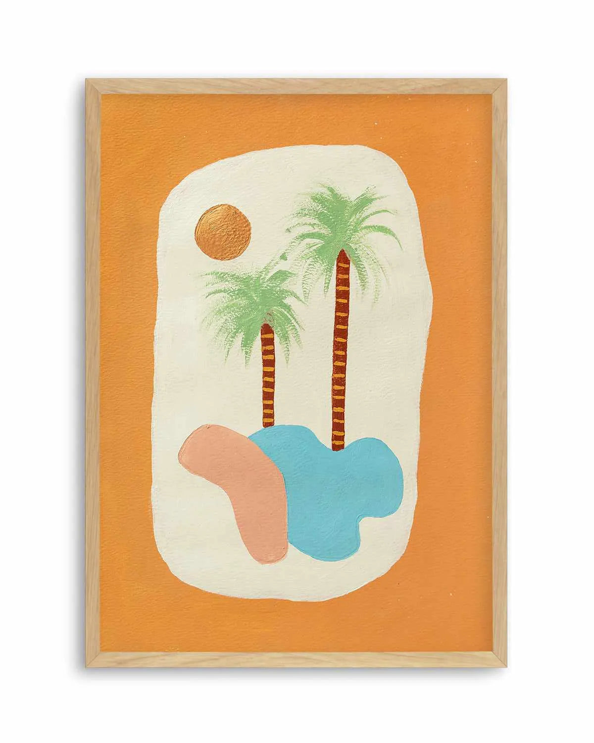 Los Palmas by Britney Turner Art Print from Olive et Oriel where you can shop wallpaper and artworks online