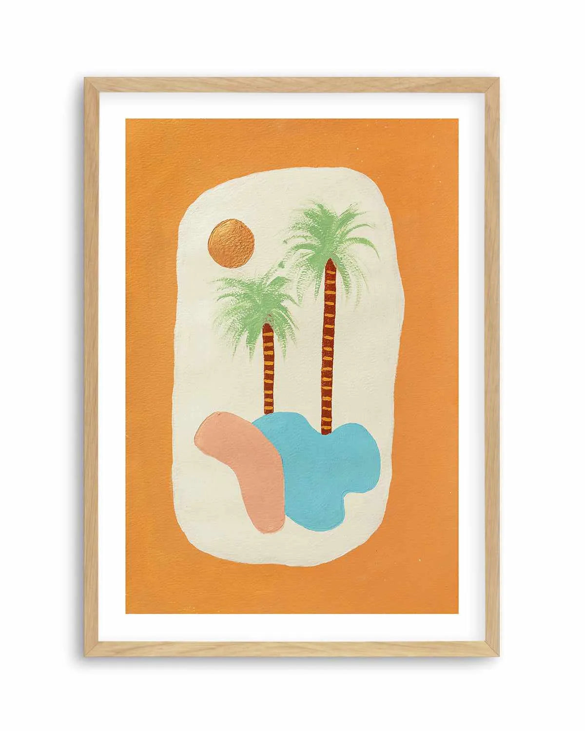 Los Palmas by Britney Turner Art Print from Olive et Oriel where you can shop wallpaper and artworks online
