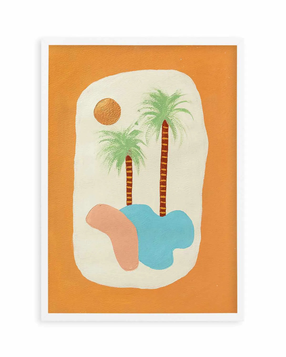 Los Palmas by Britney Turner Art Print from Olive et Oriel where you can shop wallpaper and artworks online