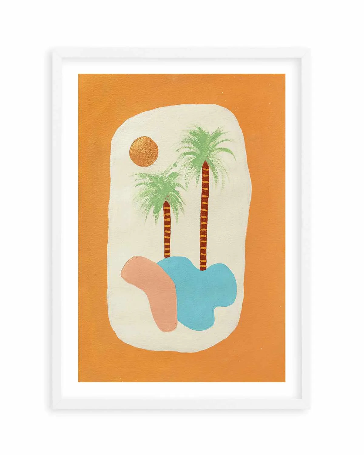 Los Palmas by Britney Turner Art Print from Olive et Oriel where you can shop wallpaper and artworks online
