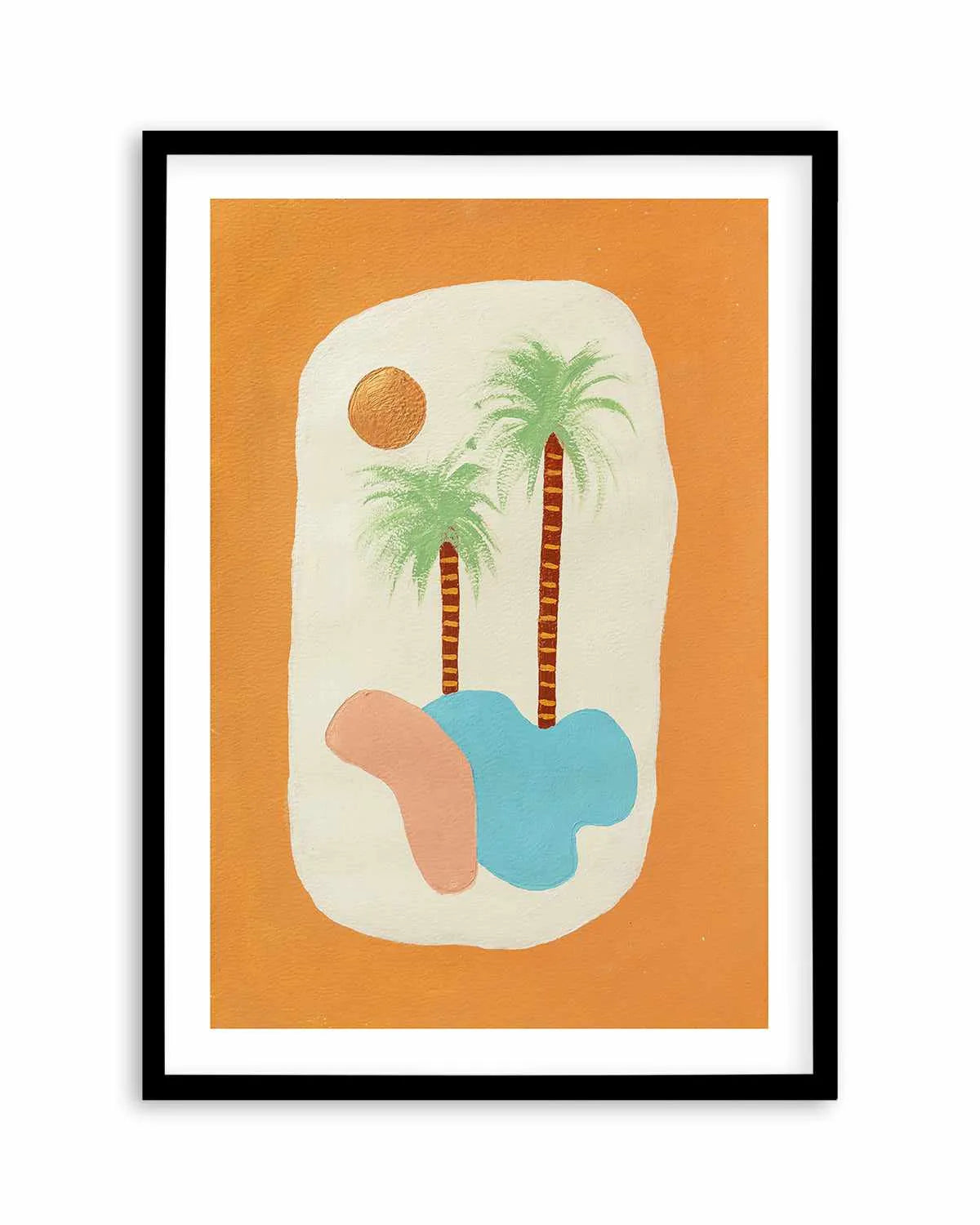 Los Palmas by Britney Turner Art Print from Olive et Oriel where you can shop wallpaper and artworks online