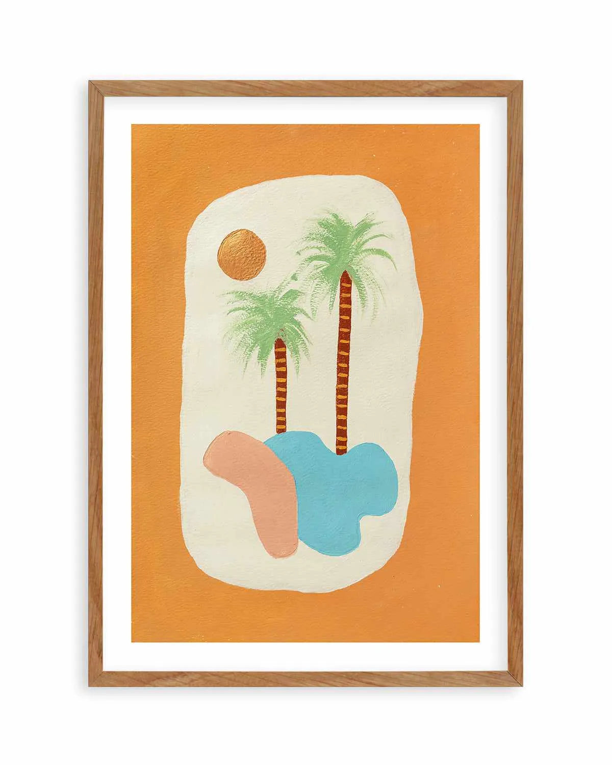 Los Palmas by Britney Turner Art Print from Olive et Oriel where you can shop wallpaper and artworks online
