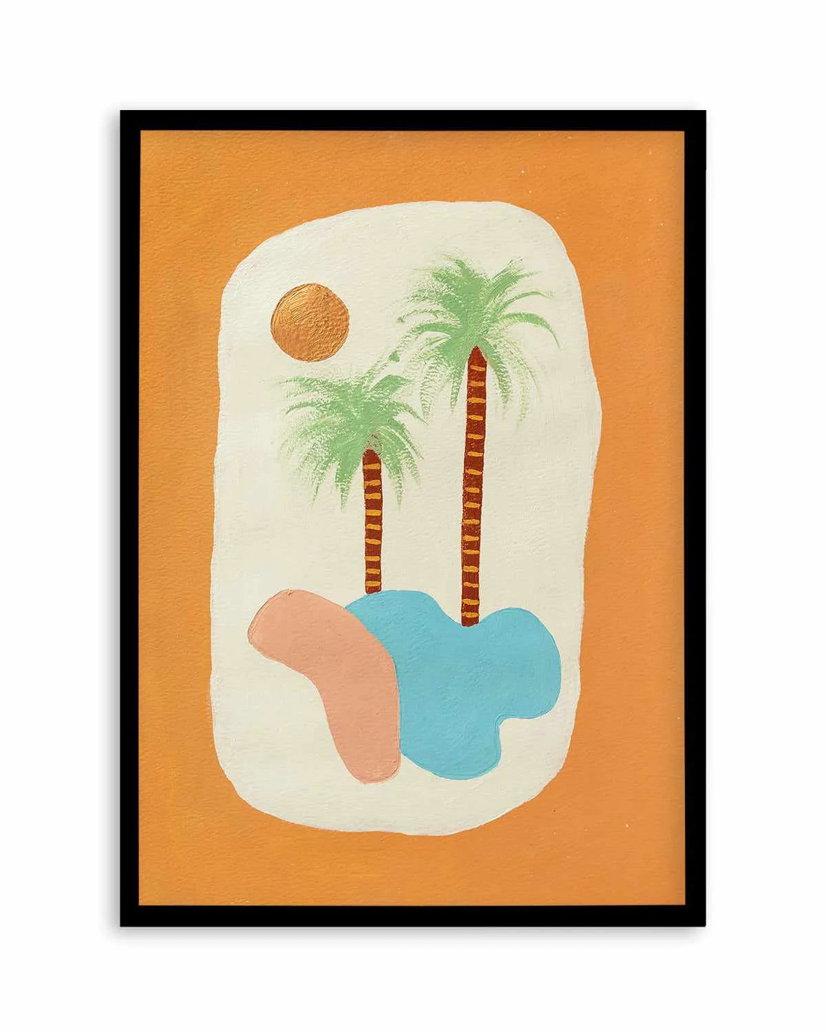 Los Palmas by Britney Turner Art Print from Olive et Oriel where you can shop wallpaper and artworks online