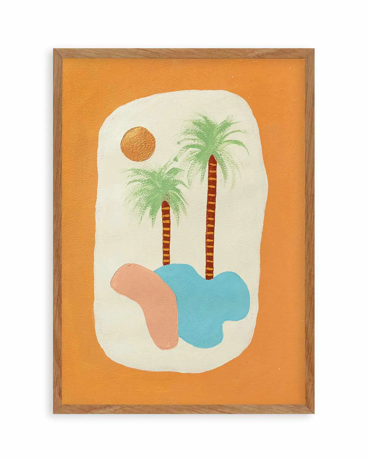 Los Palmas by Britney Turner Art Print from Olive et Oriel where you can shop wallpaper and artworks online