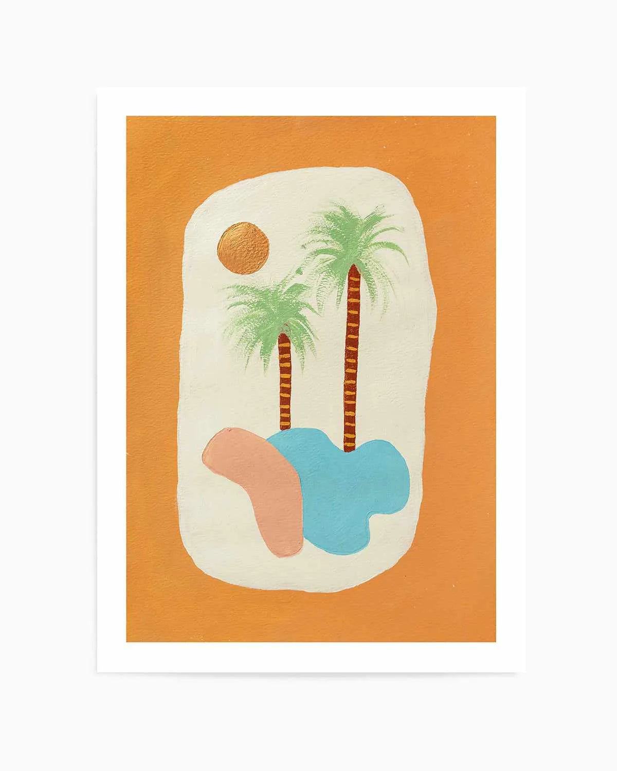 Los Palmas by Britney Turner Art Print from Olive et Oriel where you can shop wallpaper and artworks online