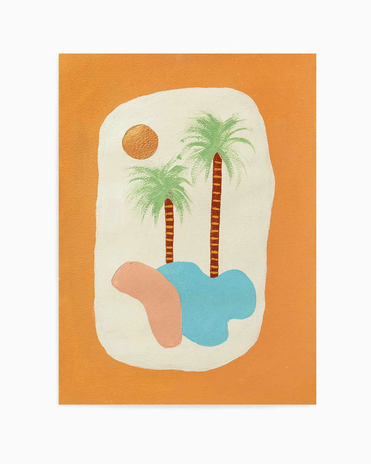 Los Palmas by Britney Turner Art Print from Olive et Oriel where you can shop wallpaper and artworks online