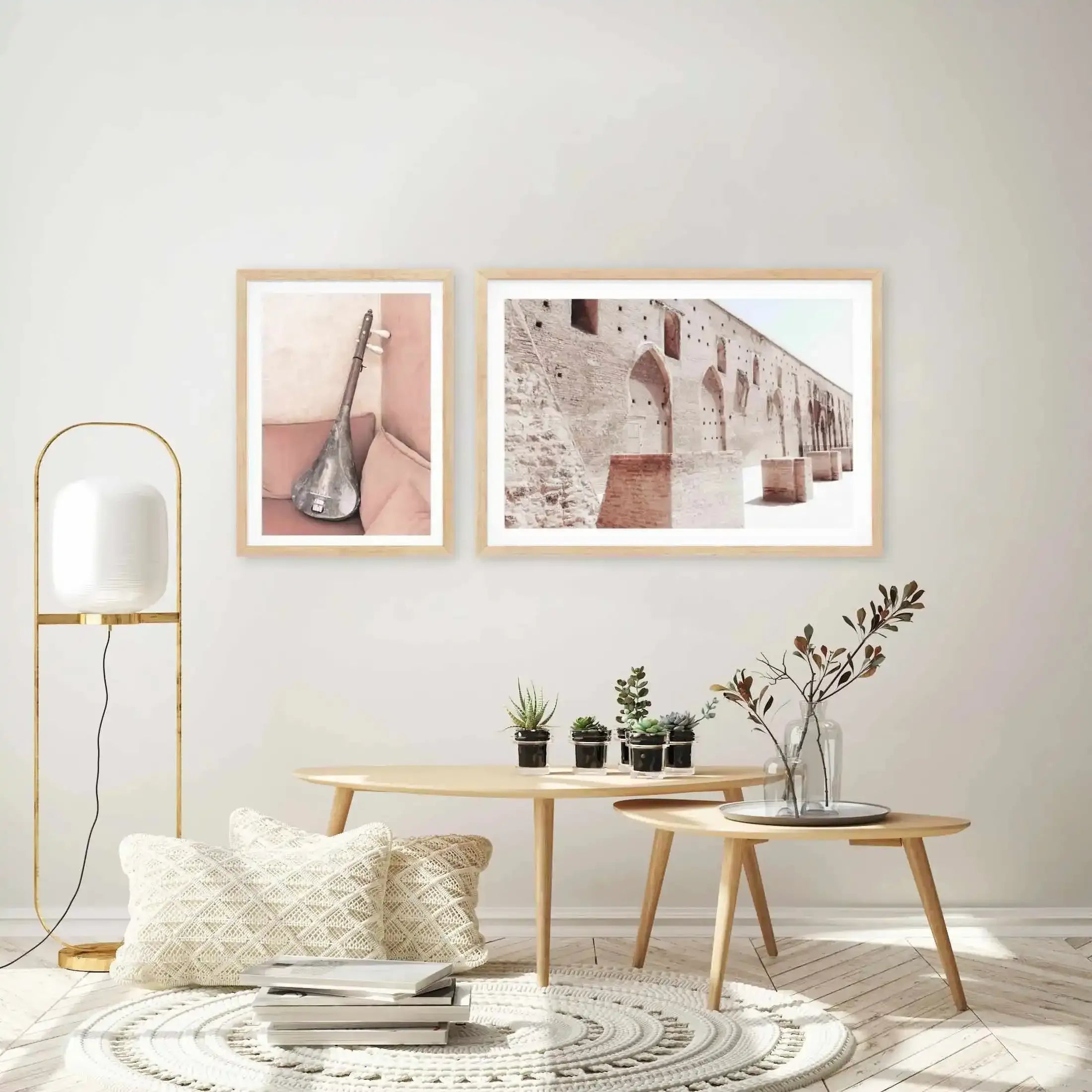 Lost City | Marrakech Art Print-Shop Australian Art Prints Online with Olive et Oriel - Our collection of Moroccan art prints offer unique wall art including moroccan arches and pink morocco doors of marrakech - this collection will add soft feminine colour to your walls and some may say bohemian style. These traditional morocco landscape photography includes desert scenes of palm trees and camel art prints - there is art on canvas and extra large wall art with fast, free shipping across Austral