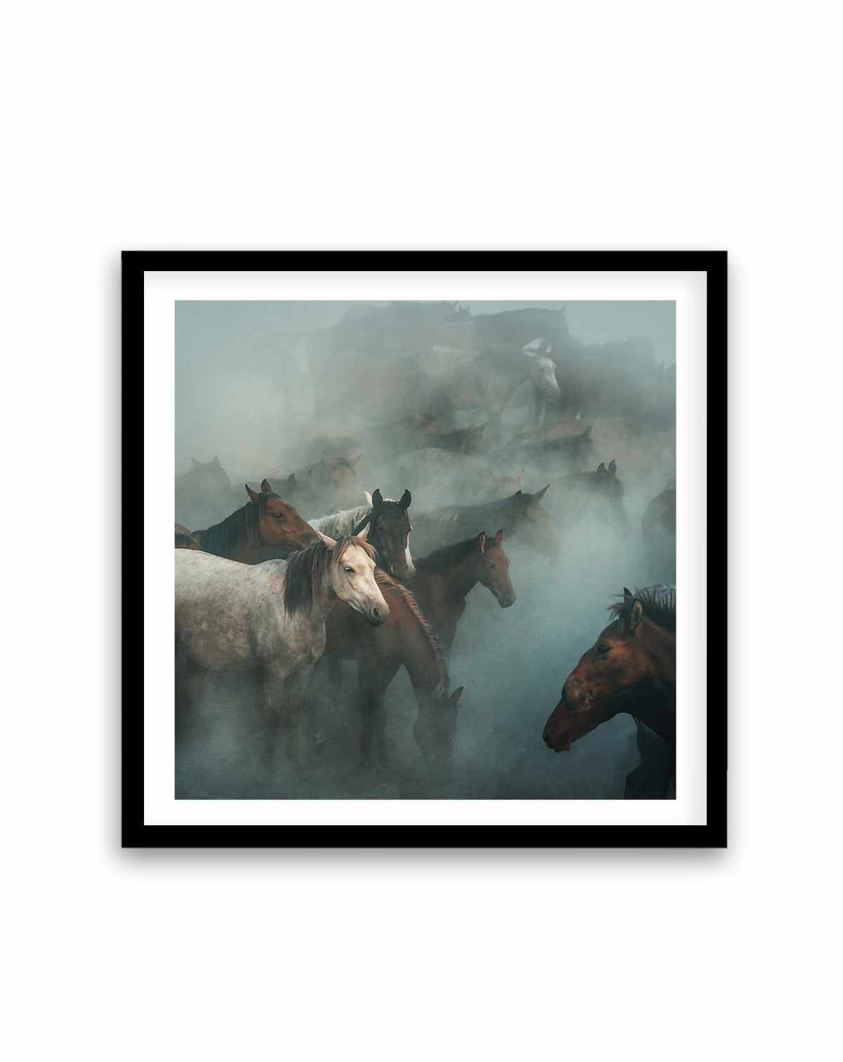 Lost Horses By Huseyin Taskin | Art Print