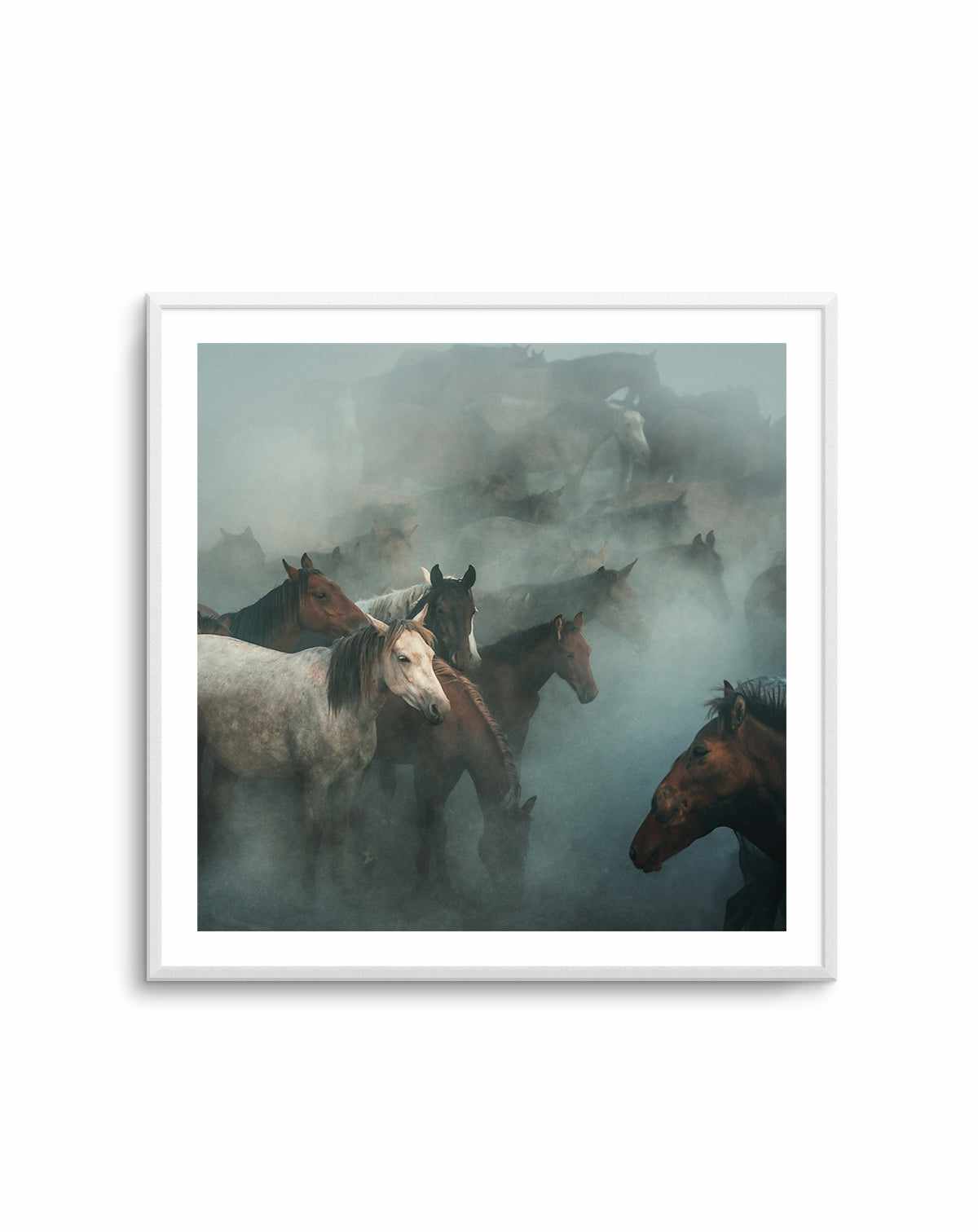 Lost Horses By Huseyin Taskin | Art Print