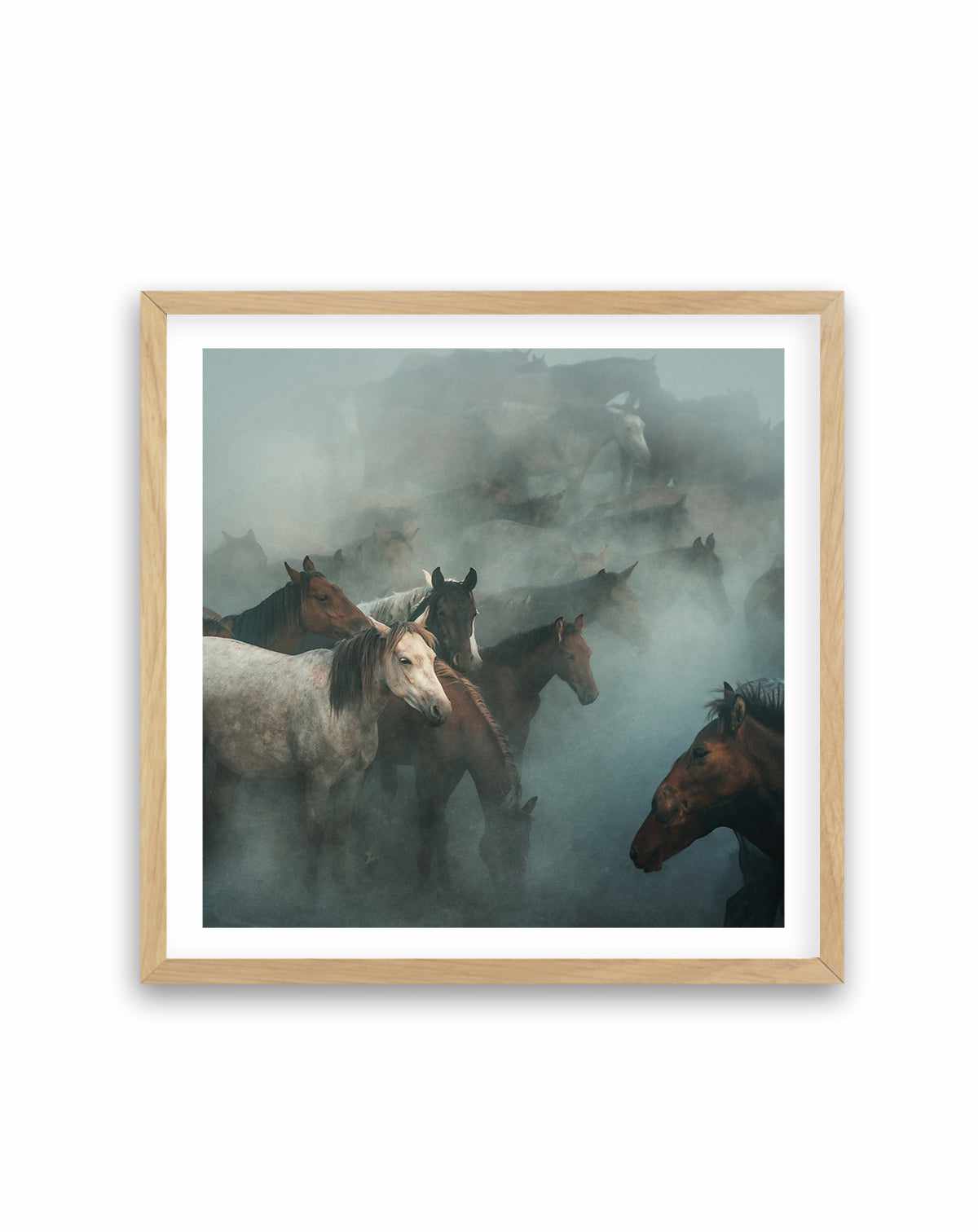 Lost Horses By Huseyin Taskin | Art Print