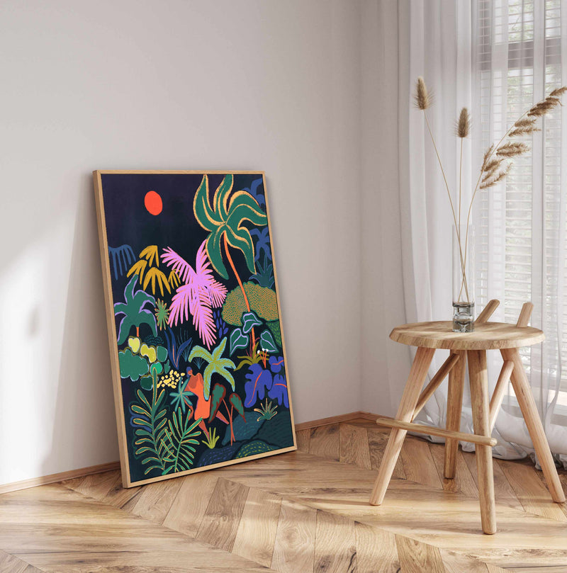 Lost by Arty Guava | Framed Canvas Art Print