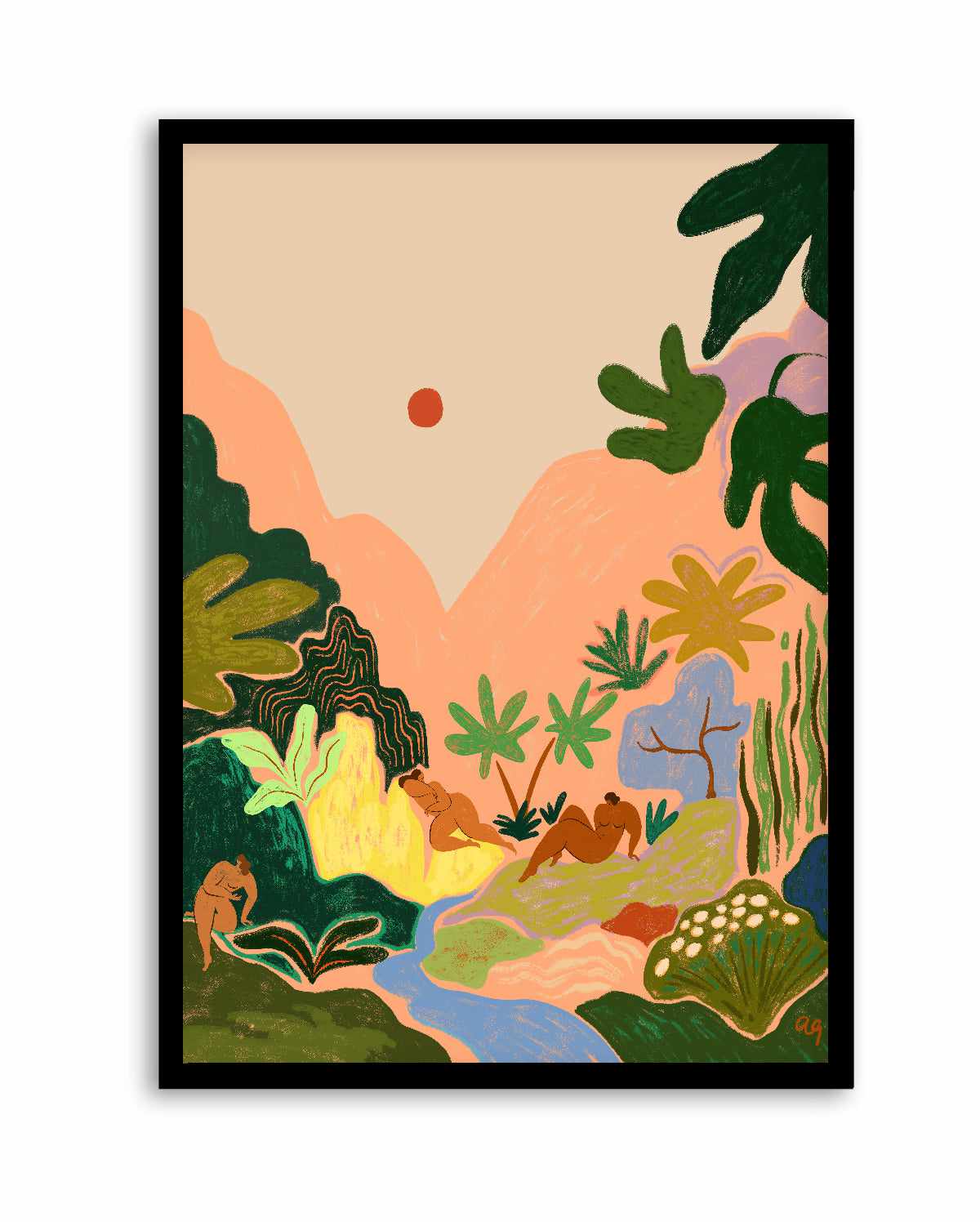 Lost in Paradise 2 by Arty Guava | Art Print