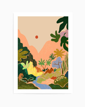 Lost in Paradise 2 by Arty Guava | Art Print from Olive et Oriel where you can shop wallpaper and artworks online
