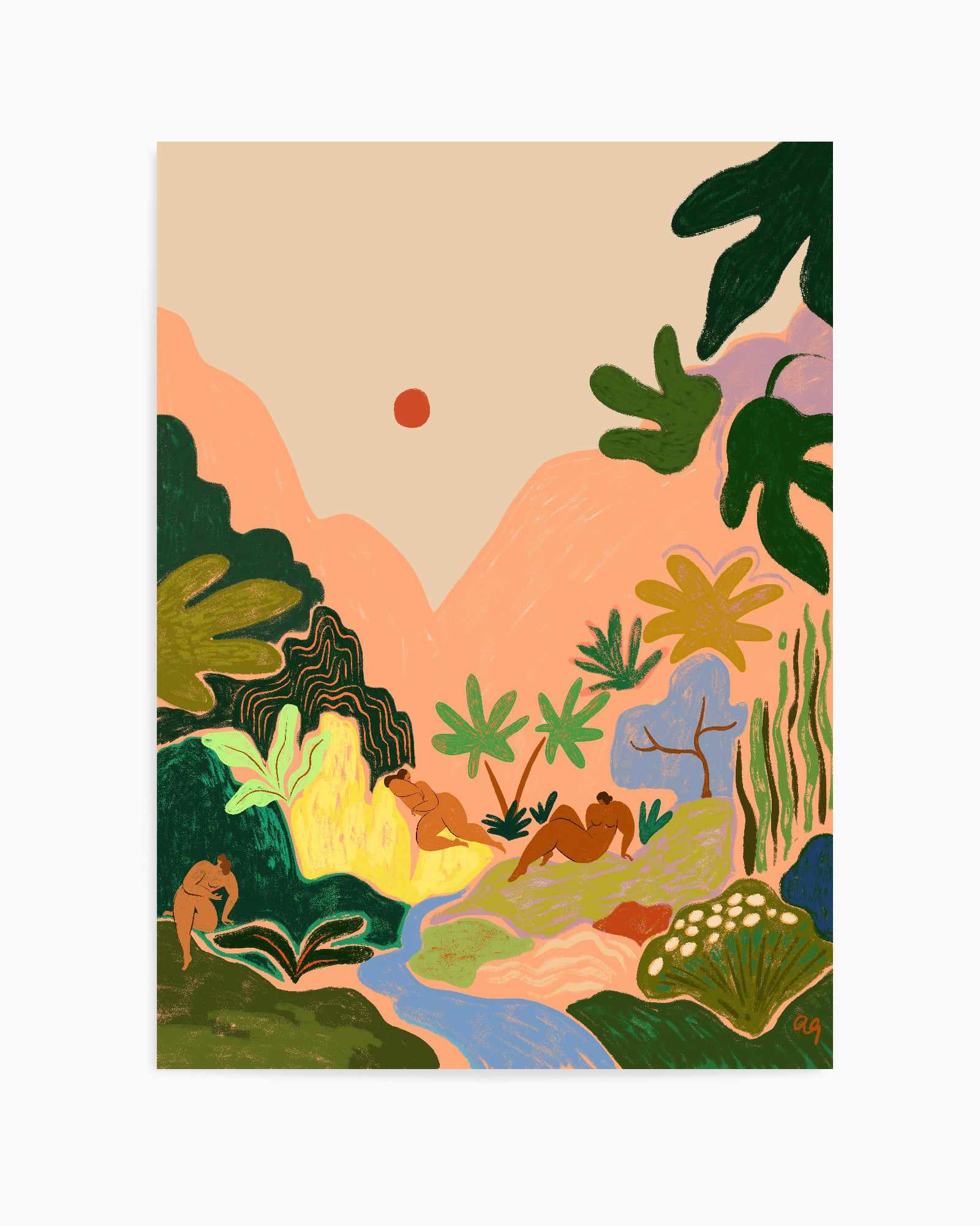 Lost in Paradise 2 by Arty Guava | Art Print