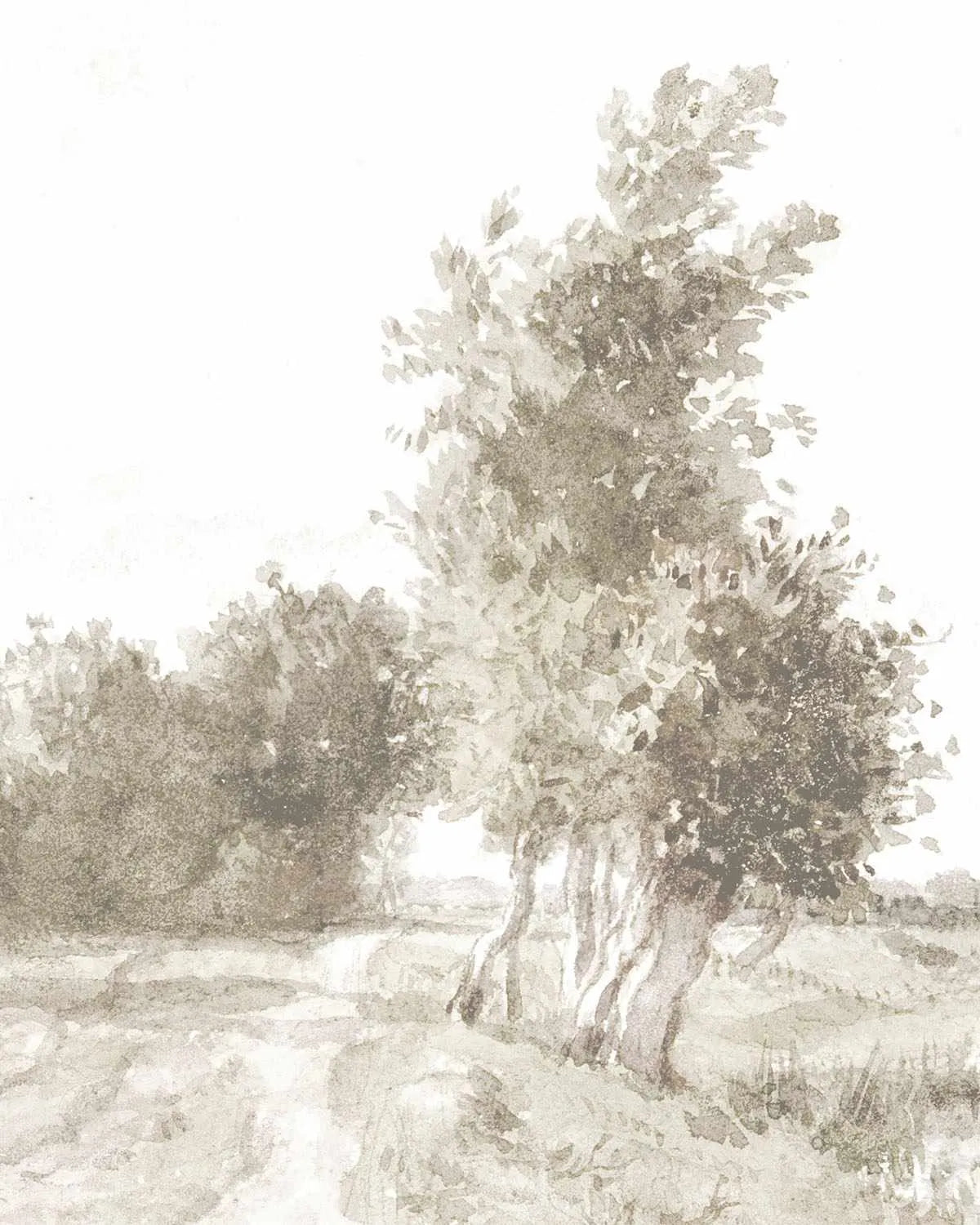 Lost in The Fields Wallpaper Mural from Olive et Oriel where you can shop wallpaper and artworks online