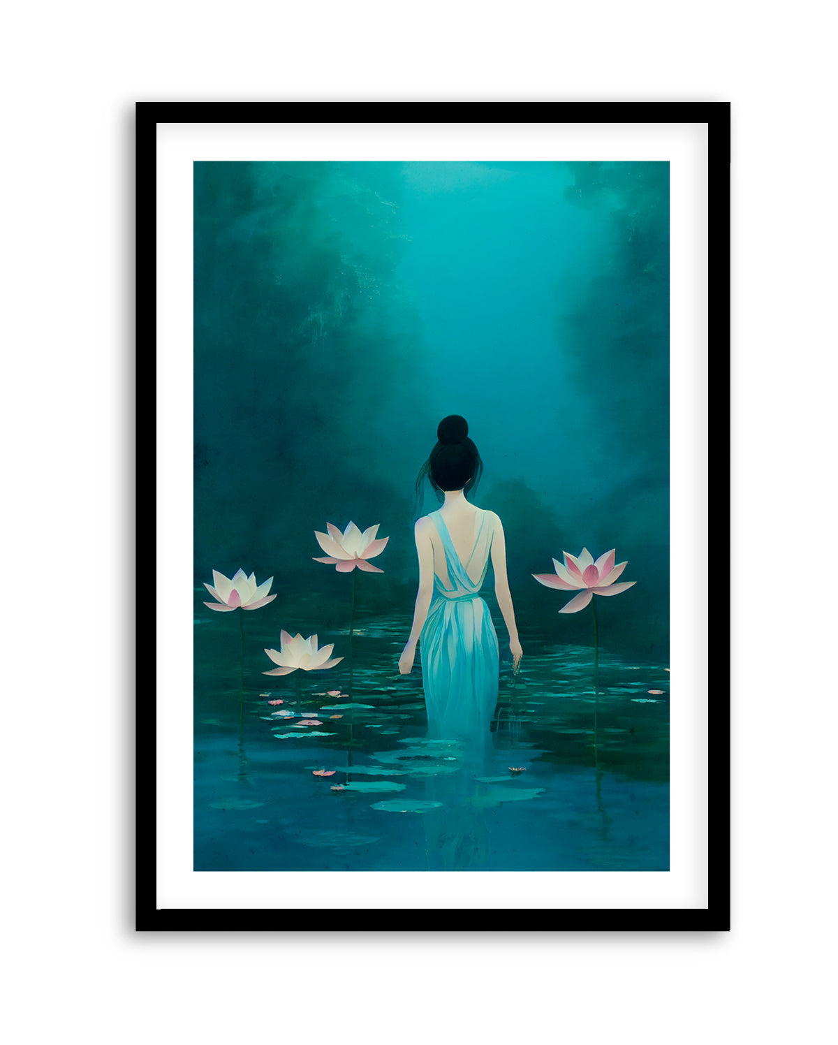 Lotus Dreaming by Treechild | Art Print