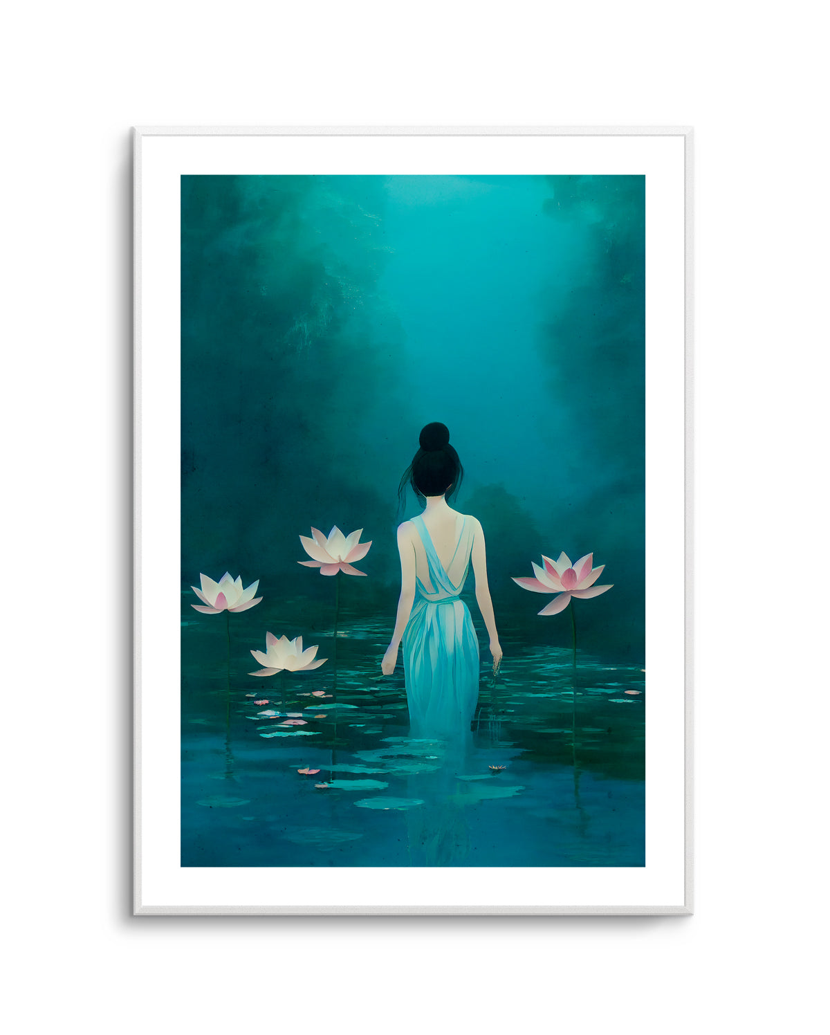 Lotus Dreaming by Treechild | Art Print