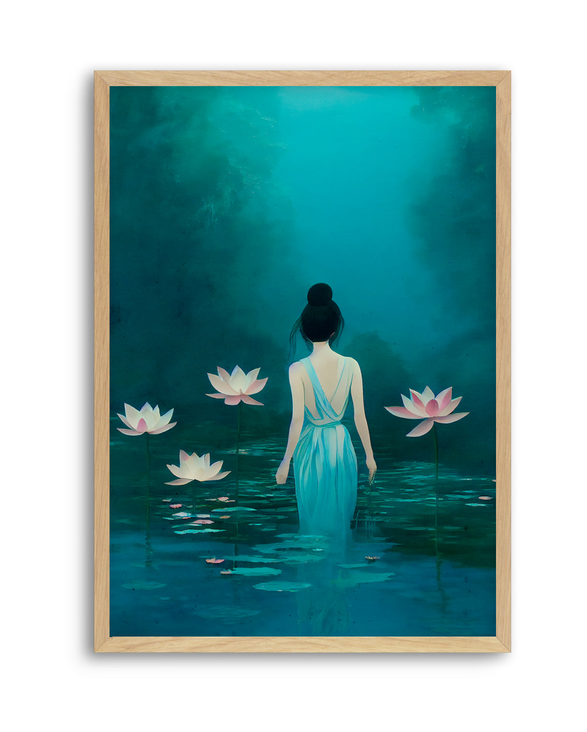 Lotus Dreaming by Treechild | Art Print