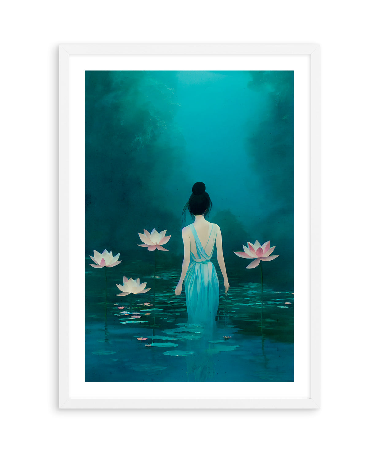 Lotus Dreaming by Treechild | Art Print