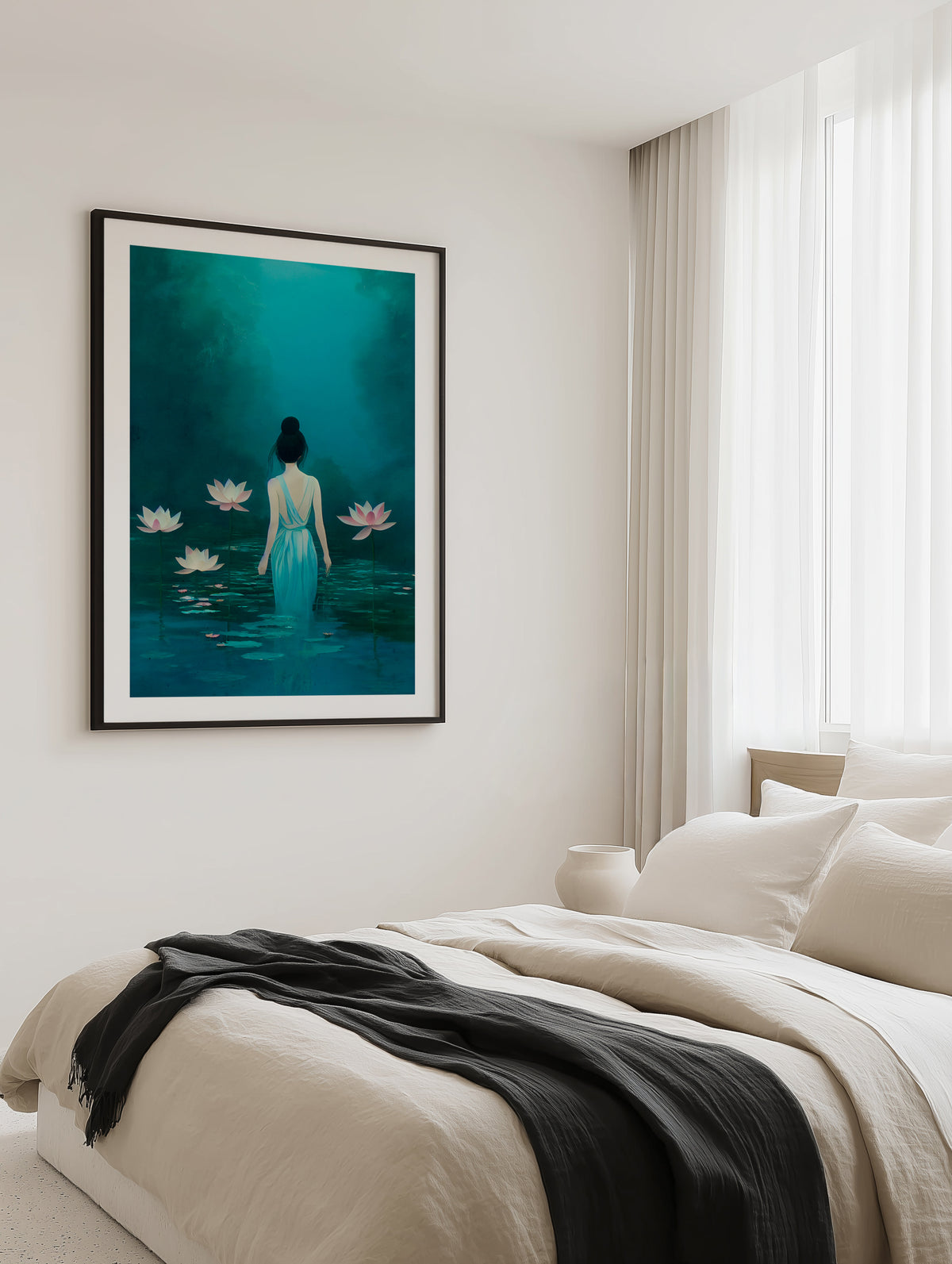Lotus Dreaming by Treechild | Art Print