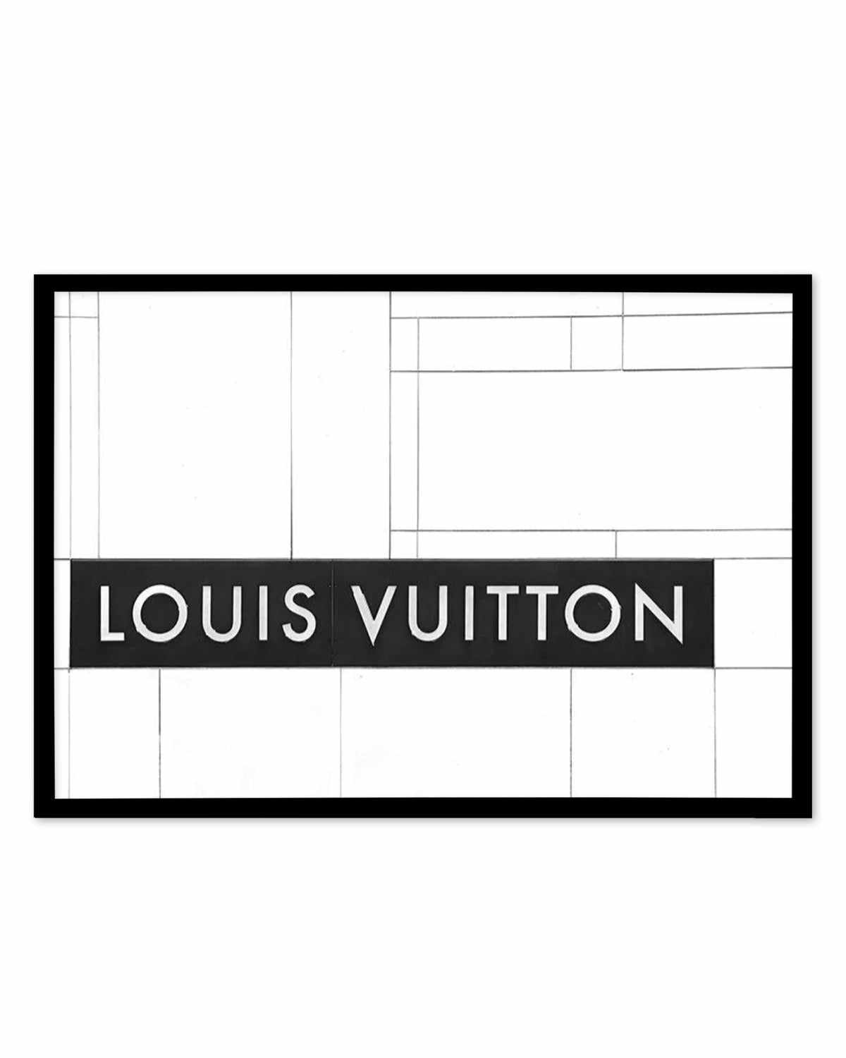 SHOP Louis Vuitton  Cannes Designer Art Print or Poster From