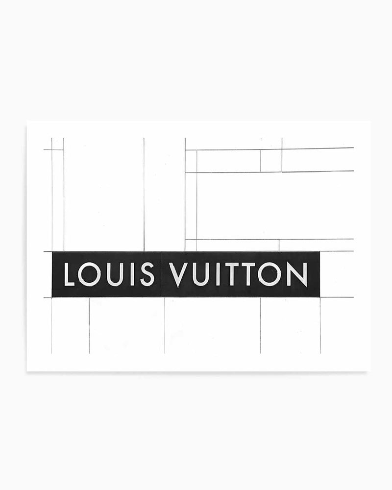Louis V II | Cannes Art Print