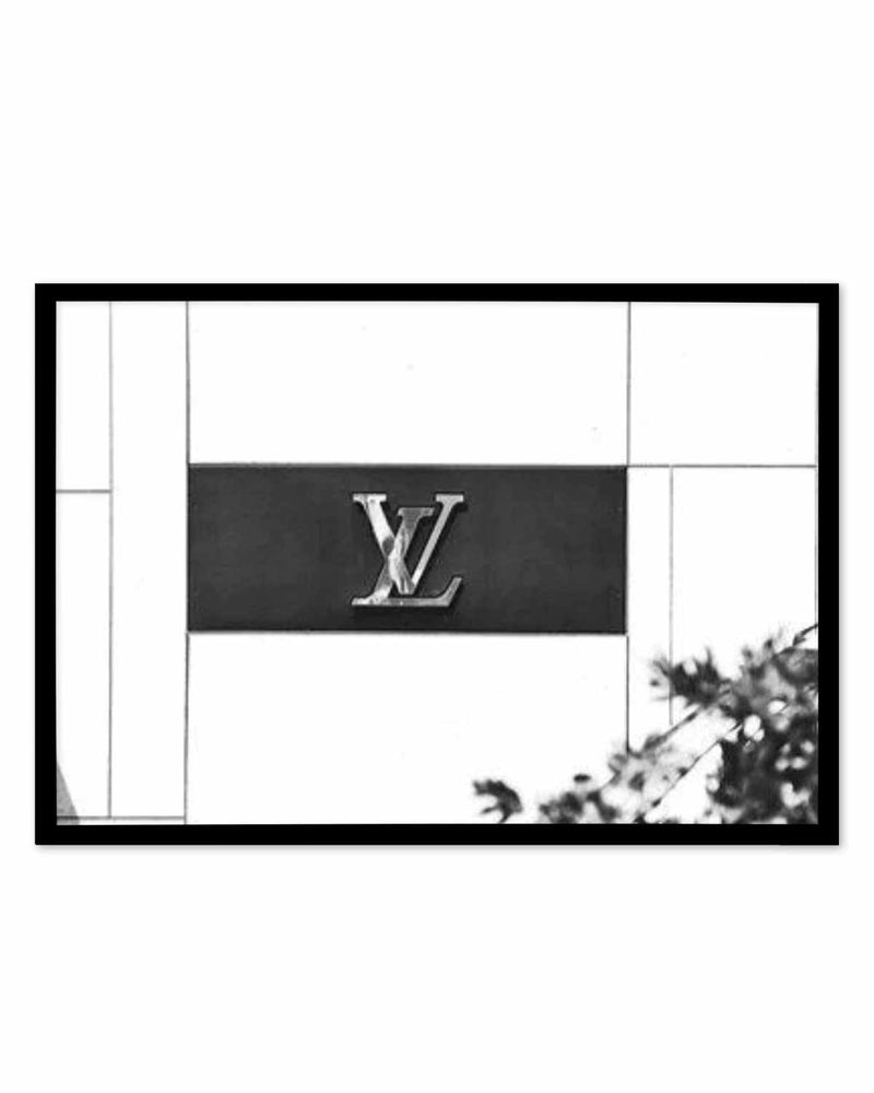 SHOP Louis Vuitton Designer B&W Photography Art Print or Poster – Olive et  Oriel