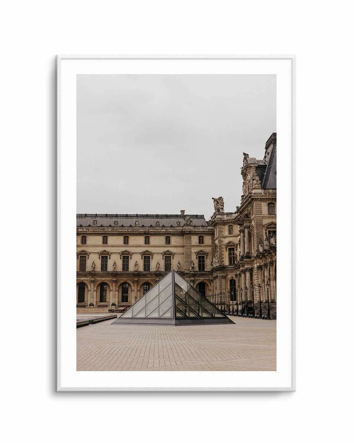 Louvre Glass by Jovani Demetrie Art Print from Olive et Oriel where you can shop wallpaper and artworks online