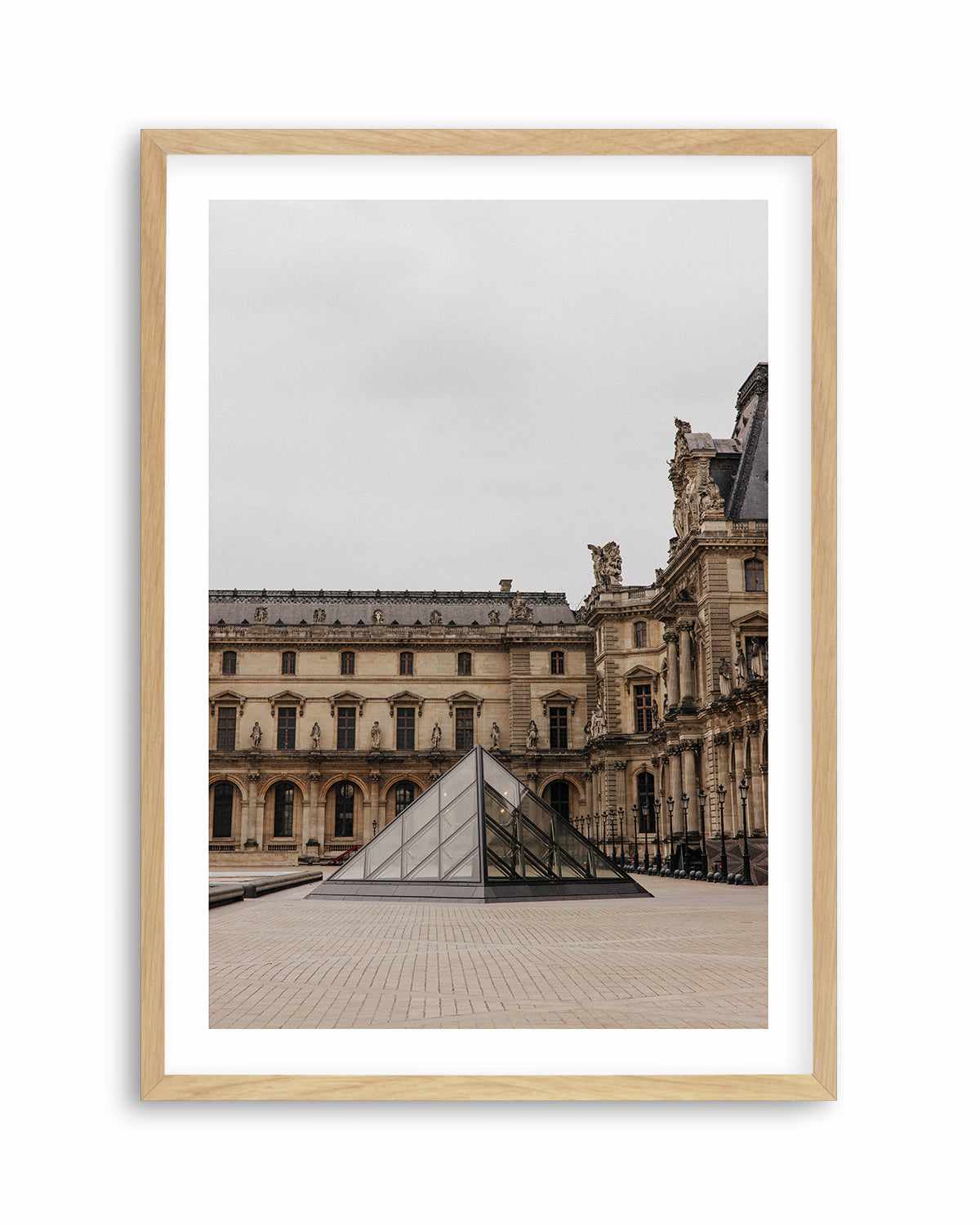 Louvre Glass by Jovani Demetrie Art Print