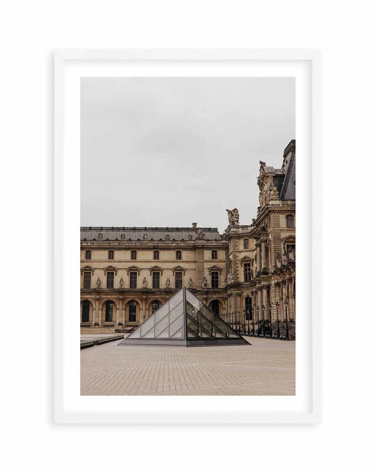 Louvre Glass by Jovani Demetrie Art Print from Olive et Oriel where you can shop wallpaper and artworks online