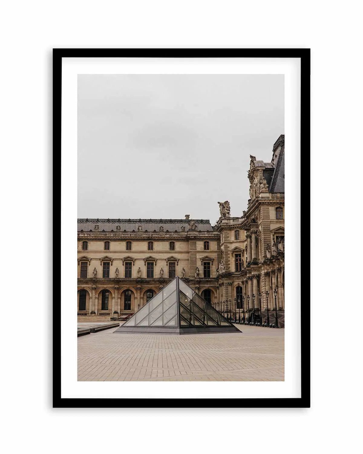 Louvre Glass by Jovani Demetrie Art Print from Olive et Oriel where you can shop wallpaper and artworks online