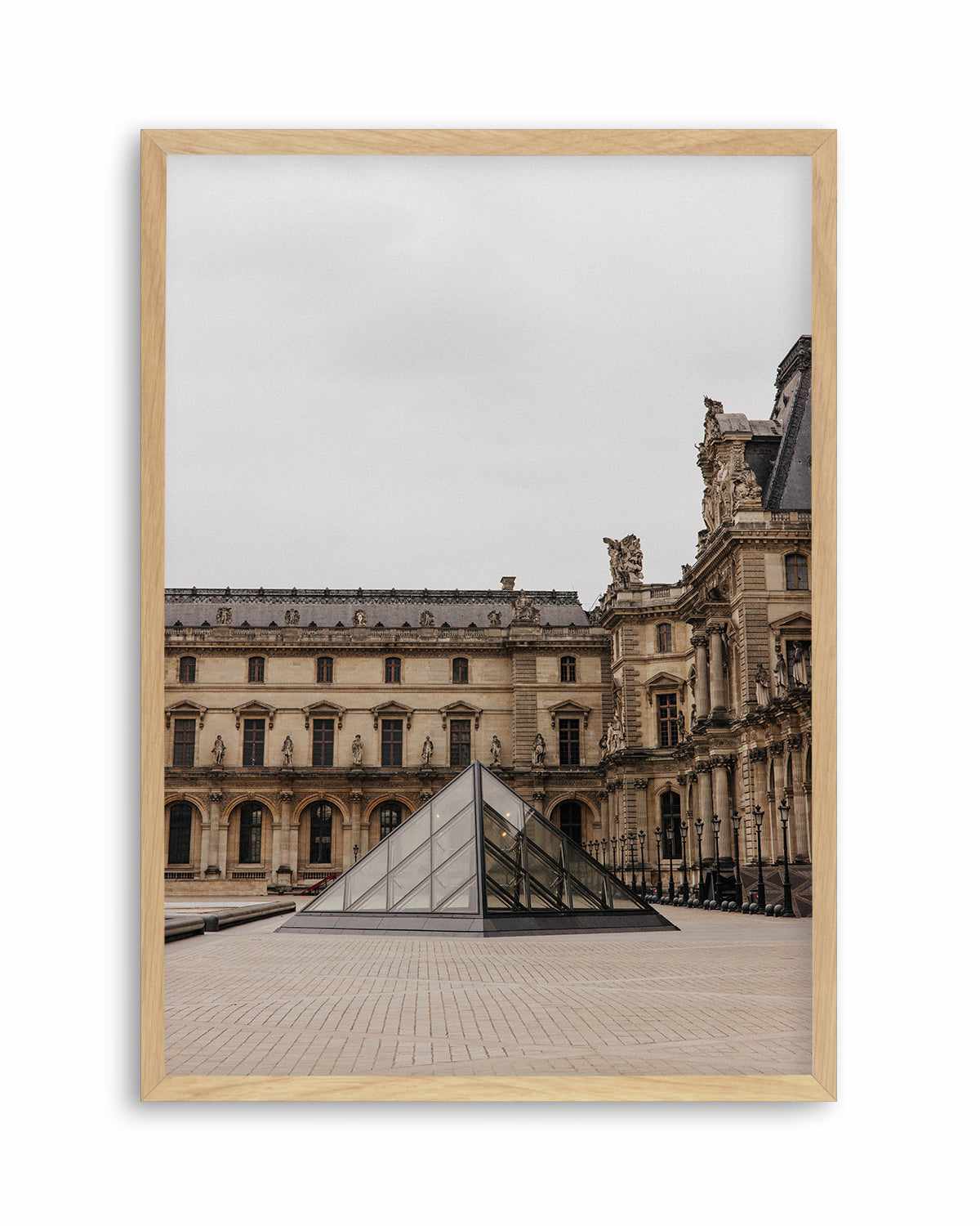 Louvre Glass by Jovani Demetrie Art Print