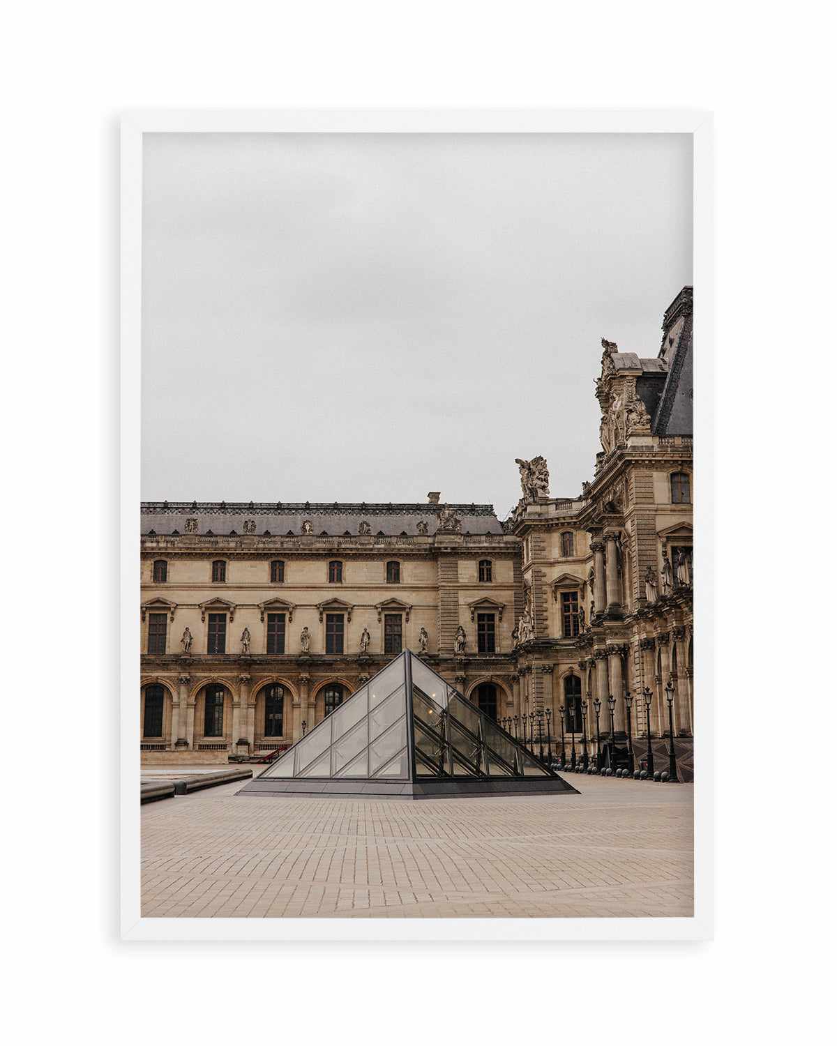 Louvre Glass by Jovani Demetrie Art Print