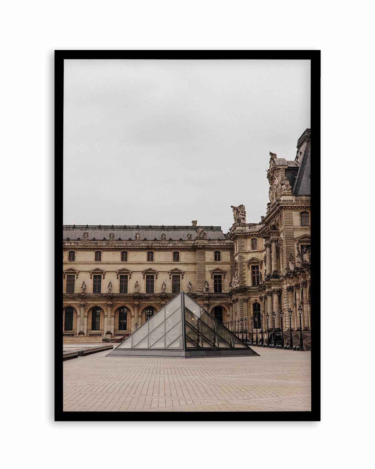 Louvre Glass by Jovani Demetrie Art Print