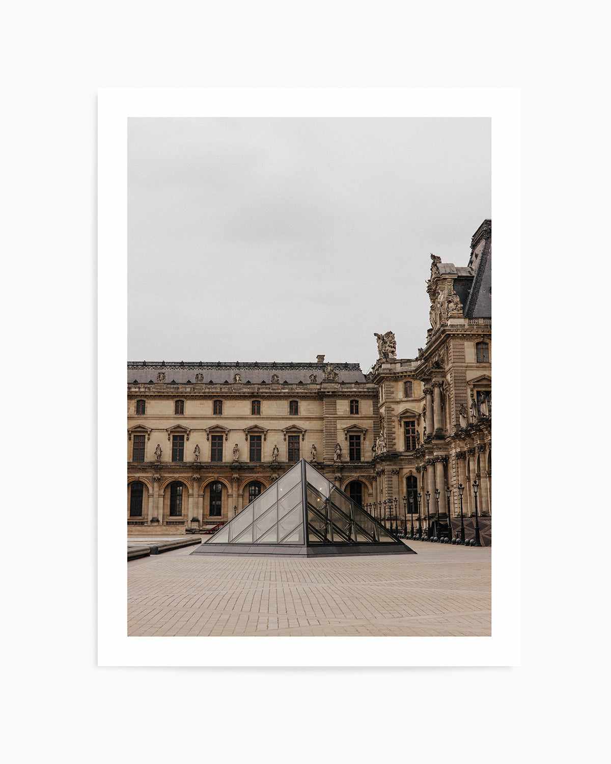 Louvre Glass by Jovani Demetrie Art Print